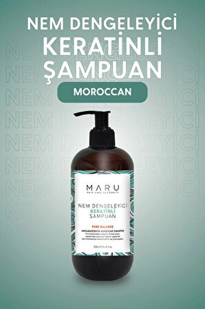 Maru Moroccanoil Moisture Repair - Nem Dengeleyici Keratinli Şampuan 250 ml 8684382736638