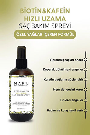 Maru Hızlı Uzama Saç Spreyi 250 ml 8684382736652