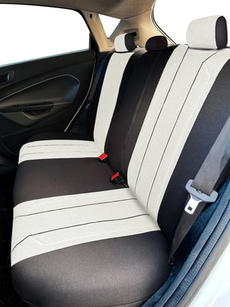 Minderland Axiom Comfort Serisi - Land Rover Discovery ile uyumlu Koltuk Kılıfı, Keten / Kemik