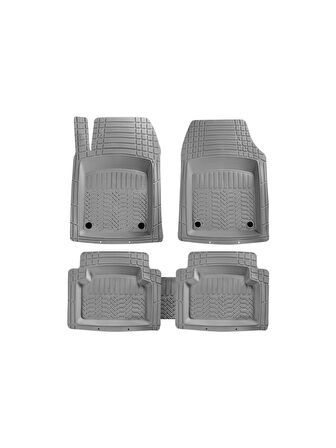 Minderland Pro - Chevrolet Trax  ile uyumlu Paspas Seti, Gri