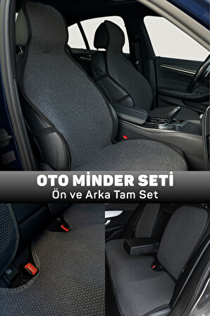 Minderland Mindra Serisi Jeep Grand Cherokee 2023+ Uyumlu Oto Koltuk Minder Seti - Füme