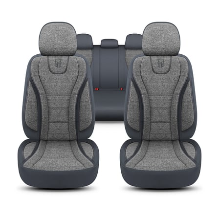 City Serisi NISSAN X-Trail 2001-2007 ile Uyumlu Koltuk Kılıfı, Gri