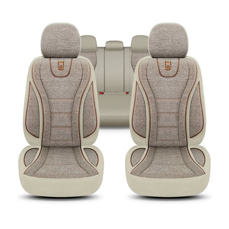 City Serisi ALFA ROMEO 147 2004-2010 ile Uyumlu Koltuk Kılıfı, Bej