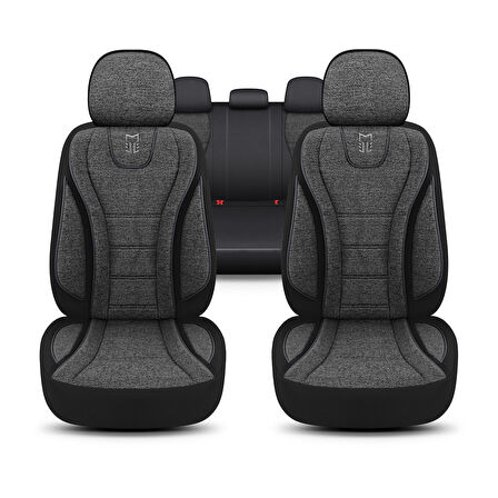 City Serisi KIA Soul 2014-2019 ile Uyumlu Koltuk Kılıfı, Siyah