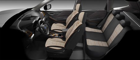 City Serisi LEXUS RC 2016-2018 ile Uyumlu Koltuk Kılıfı, Kahverengi