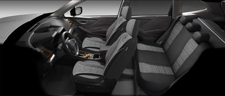 City Serisi HYUNDAI i20 2014-2019 ile Uyumlu Koltuk Kılıfı, Gri-Siyah
