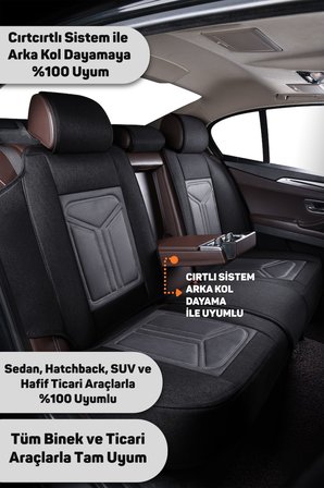 FS Serisi RENAULT Express 2021 sonrası ile uyumlu takmatik kılıf, Gri