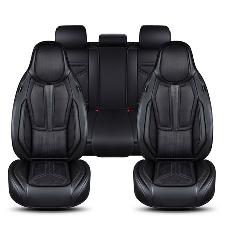 FS Deri Serisi VOLKSWAGEN Jetta 6 2011-2018 İle Uyumlu Takmatik Kılıf, Siyah