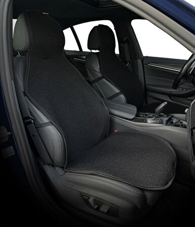 Minderland - Mindra Serisi Her Araca Uyumlu Oto Koltuk Minderi / Siyah