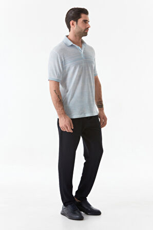 Baskılı Polo Yaka Tişört