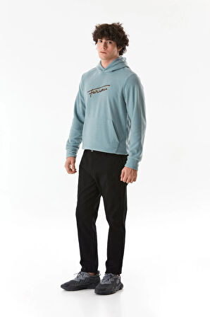 Fermuarlı Straight Pantolon