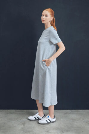 Basic Cepli Oversize Elbise