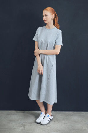 Basic Cepli Oversize Elbise