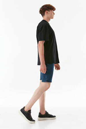 Basic Bisiklet Yaka Tişört