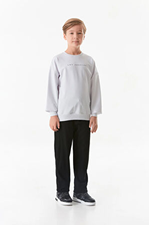 Los Angeles Baskılı Erkek Çocuk Sweatshirt