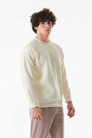 3 İplik Basic Bisiklet Yaka Sweatshirt