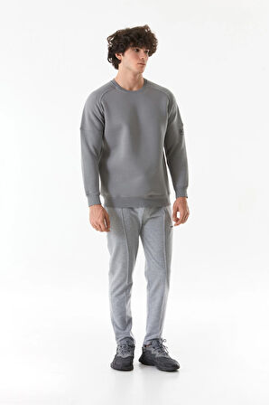 3 İplik Basic Bisiklet Yaka Sweatshirt