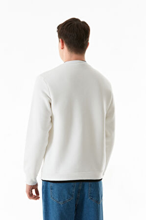 3 İplik Basic Bisiklet Yaka Sweatshirt