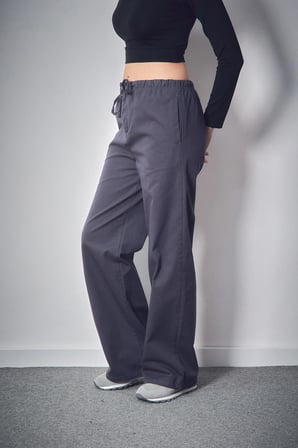 Beli Lastikli Cepli Gabardin Palazzo Pantolon