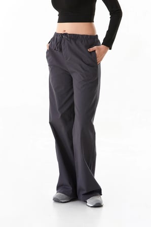 Beli Lastikli Cepli Gabardin Palazzo Pantolon