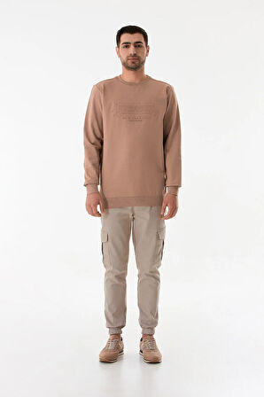 3 İplik Basic Kanguru Cepli Kapüşonlu Sweatshirt Hoodie