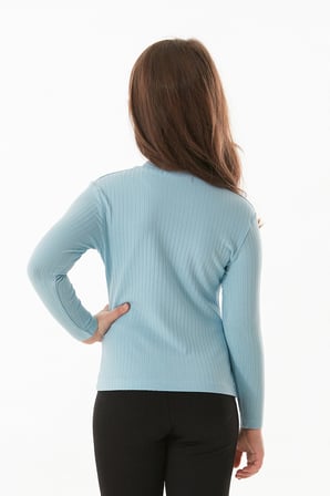 Fitilli Kız Çocuk Body