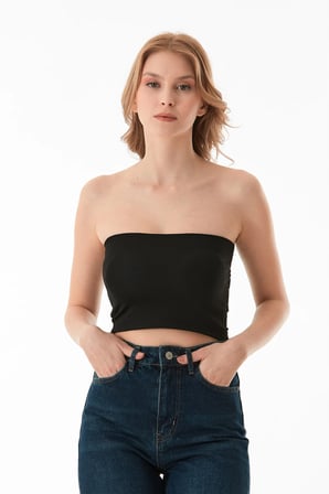 Basic Kaplı Straplez Büstiyer