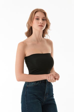 Basic Kaplı Straplez Büstiyer