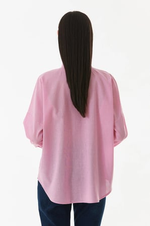Basic Çift Cepli Oversize Gömlek