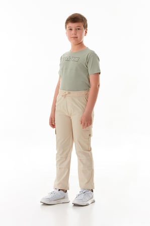Paraşüt Kumaş Erkek Çocuk Jogger Pantolon