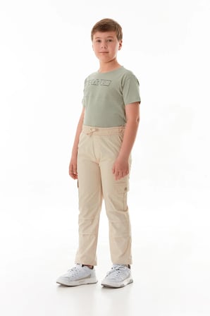 Paraşüt Kumaş Erkek Çocuk Jogger Pantolon