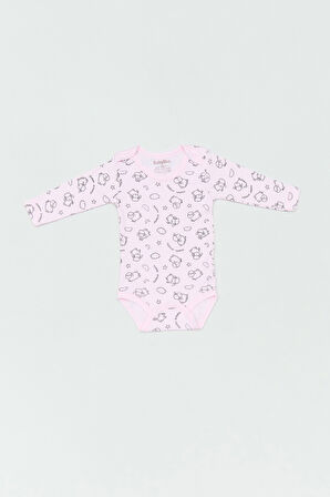 Panda Baskılı Unisex Çocuk Zıbın