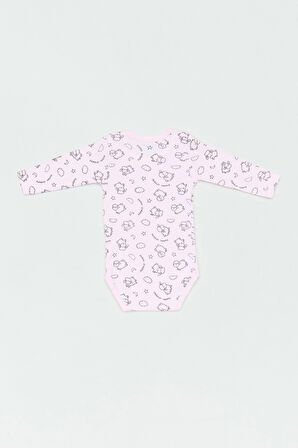 Panda Baskılı Unisex Çocuk Zıbın