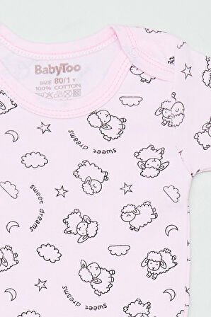 Panda Baskılı Unisex Çocuk Zıbın