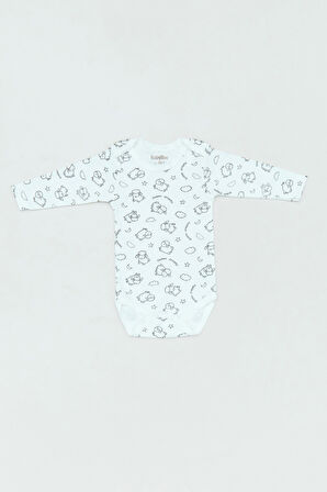 Panda Baskılı Unisex Çocuk Zıbın
