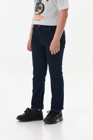 Beli Lastikli Erkek Çocuk Jean