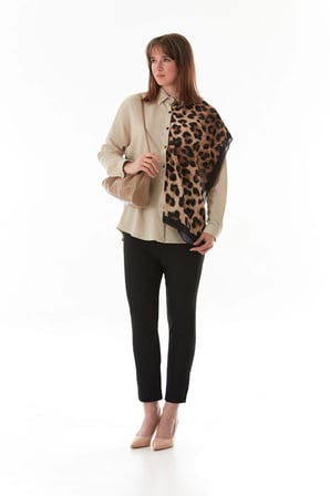 Basic Jakarlı Oversize Gömlek
