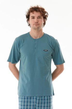 Ekose Desenli Pijama Takımı