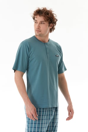 Ekose Desenli Pijama Takımı