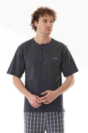Ekose Desenli Pijama Takımı