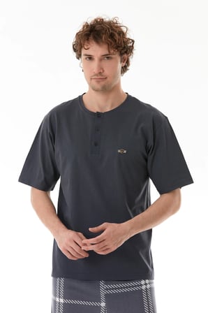 Ekose Desenli Pijama Takımı
