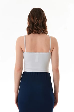 Fitilli Çapraz Askılı Crop Body