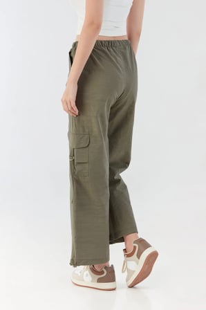 Beli Lastikli Paraşüt Kumaş Pantolon