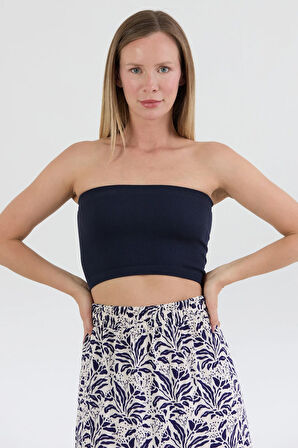 Fitilli Straplez Dikişsiz Büstiyer