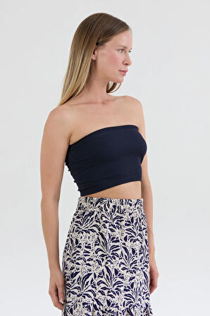 Fitilli Straplez Dikişsiz Büstiyer