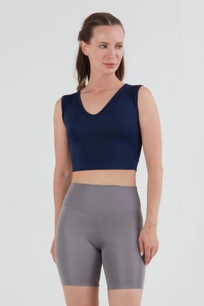 Basic V Yaka Crop Body