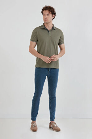 Fermuarlı Skinny Jean Pantolon