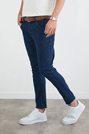 Fermuarlı Skinny Jean Pantolon