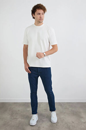Fermuarlı Skinny Jean Pantolon