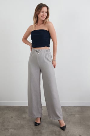 Basic Yanları Drapeli Straplez Büstiyer